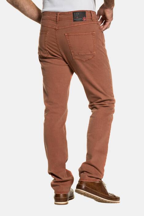 Colored Denim Straight Fit 5 Pocket Jeans