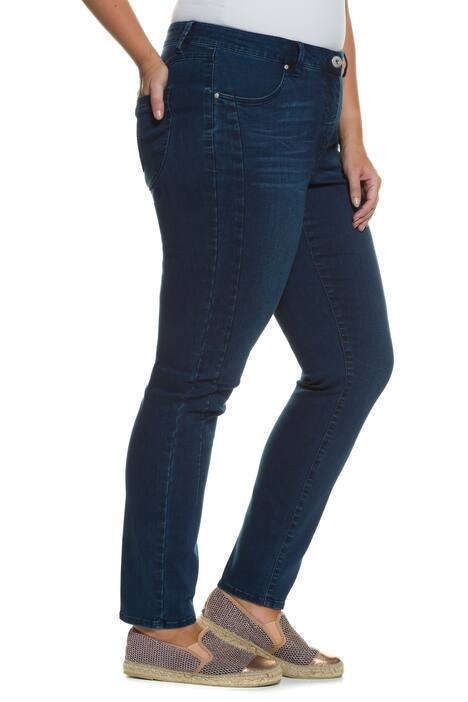 Dart Seam Skinny 4-Pocket Jeans