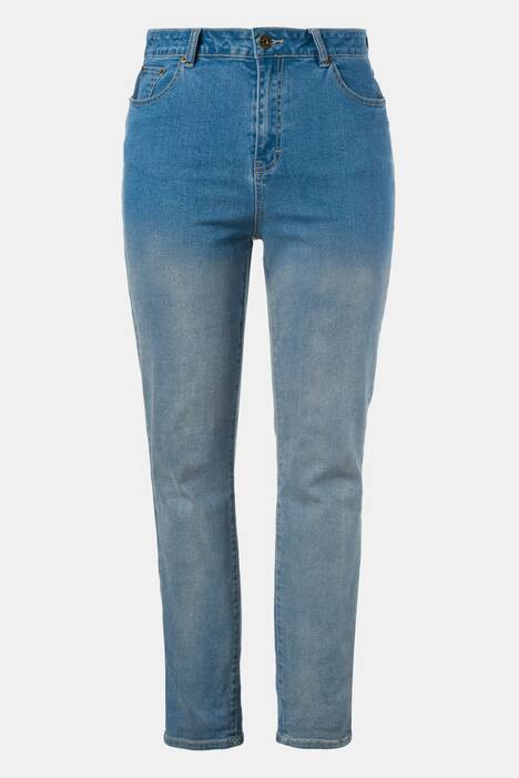 Skinnyhose, Silber-Coating, schmales Bein, 5-Pocket
