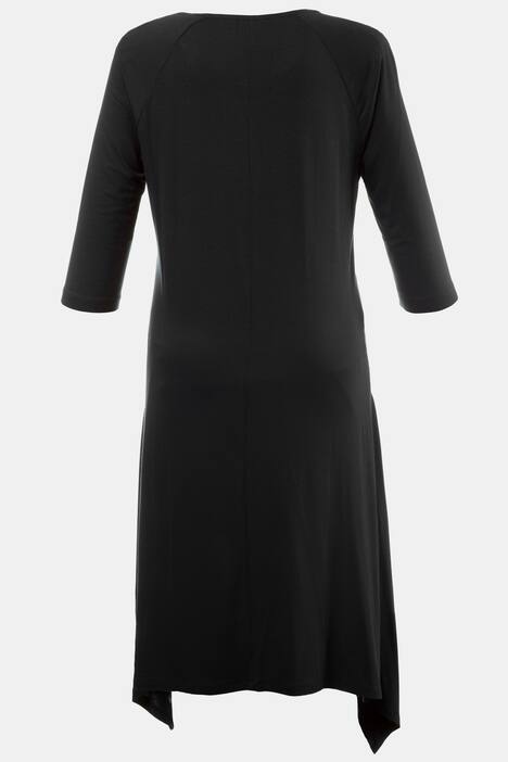 Kleid, Streifenmix, 3/4-Arm