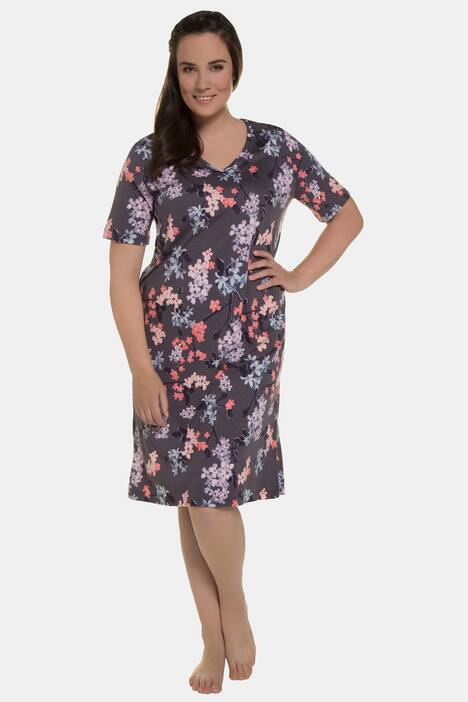Bigshirts, 2er-Pack, Herz/Blumen, Baumwolle