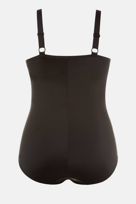 Shapewear-Body, figurformend, geblümt