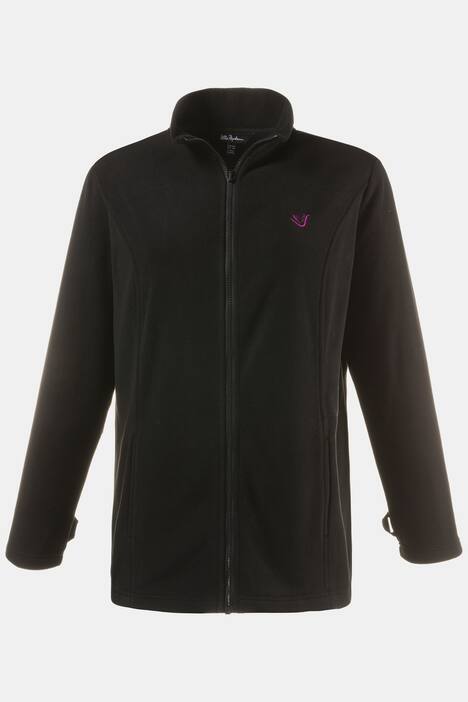 Fleecejacke, Stehkragen, kuschelweich