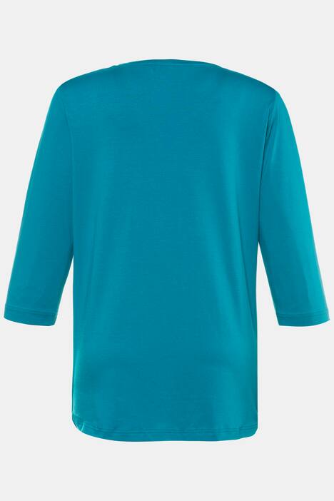 Shirt, Motiv Birkenwald, 3/4-Arm, Elasthan