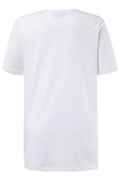 Colorful Front Print City Scene Classic Fit Cotton Tee