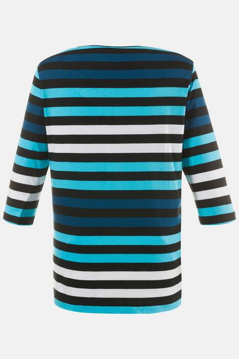 Ringelshirt, Rundhalsausschnitt, reine Baumwolle