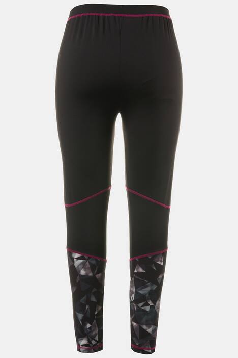 Funktions-Leggings, schnelltrocknend, gemustert