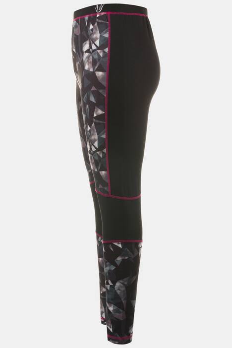 Funktions-Leggings, schnelltrocknend, gemustert