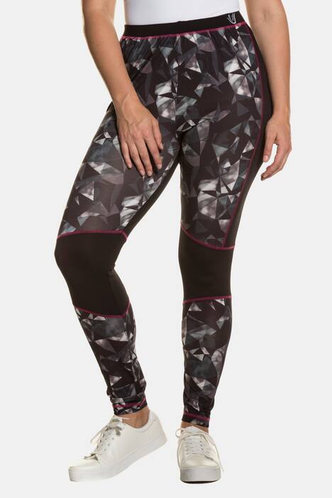 Funktions-Leggings, schnelltrocknend, gemustert