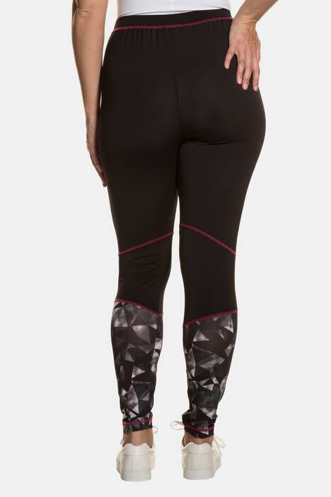 Funktions-Leggings, schnelltrocknend, gemustert