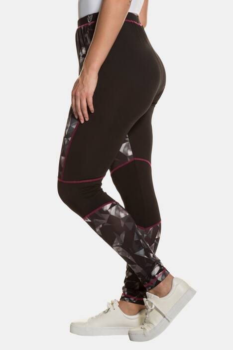 Funktions-Leggings, schnelltrocknend, gemustert