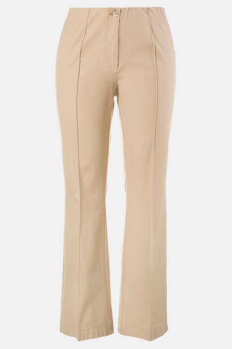 Bootcut-Hose, Biesen, ausgestellter Saum, Selection