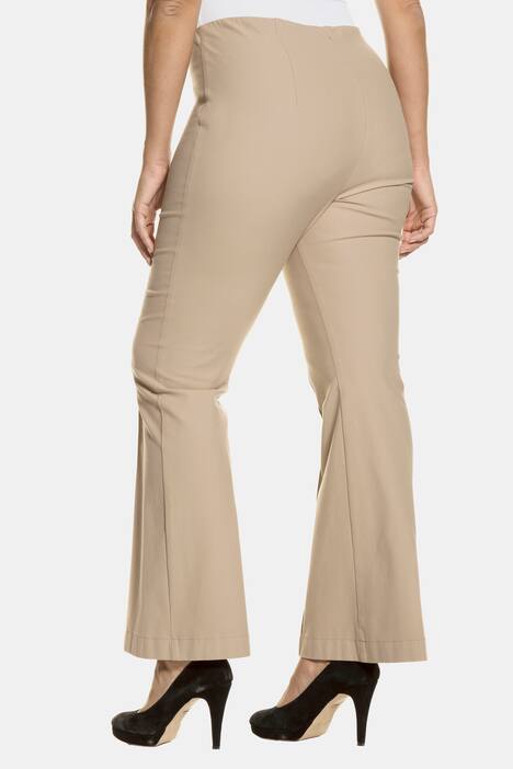 Bootcut-Hose, Biesen, ausgestellter Saum, Selection