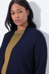 Long Pocket Open Front Cardigan Sweater