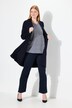 Long Pocket Open Front Cardigan Sweater