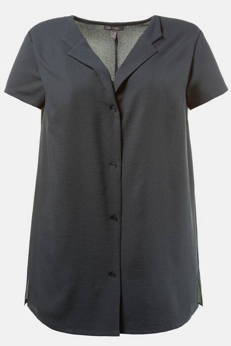 Bluse, Strukturqualität, Seitenschlitze, bügelfrei