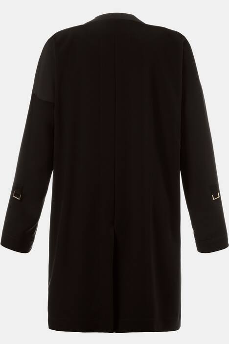 Jacke, Blousonform, Collegekragen, Druckknöpfe