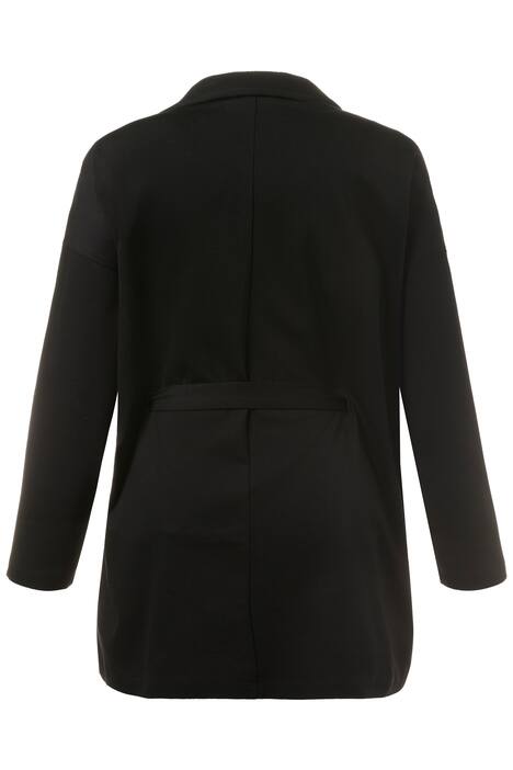 Blazer, Punto-di-Roma-Jersey, Bindegürtel