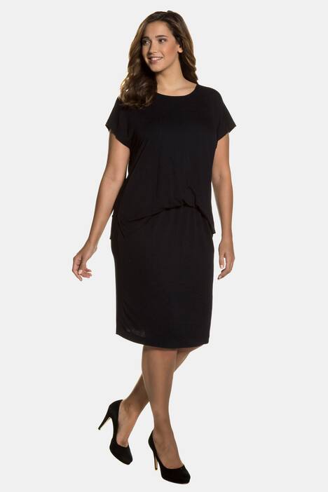 Kleid, 2-in-1, weitere Schultern, Gummibund