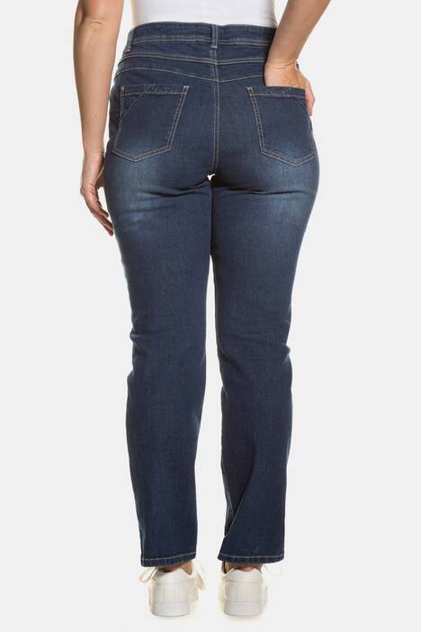 Bodyforming-Jeans, Sammy, schmales Bein, Knopfleiste
