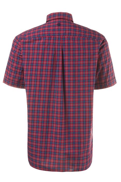 Summmer Plaid Short Sleeve Comfort Fit Cotton Shirt