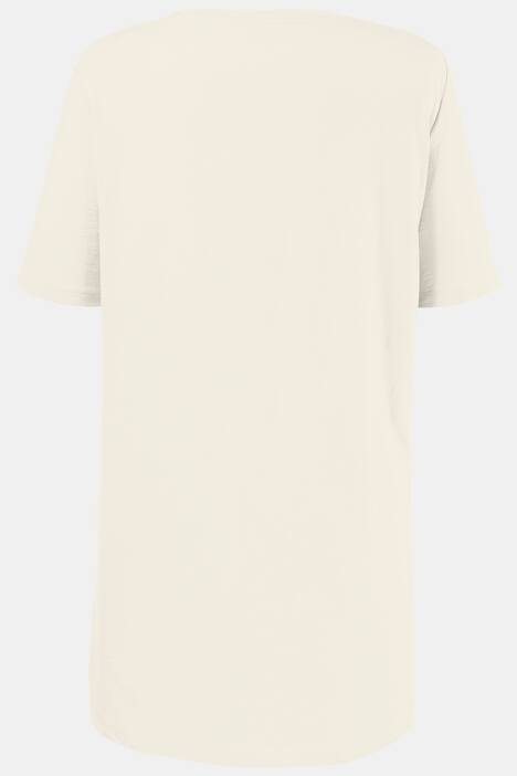 Eco Cotton Live Life Saying Regular FIt Knit Tunic