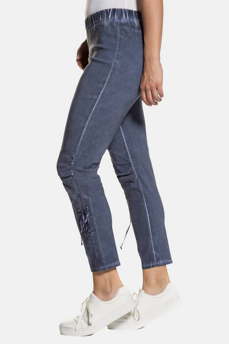 Bengalinhose Julia, Schnürung, schmales Bein
