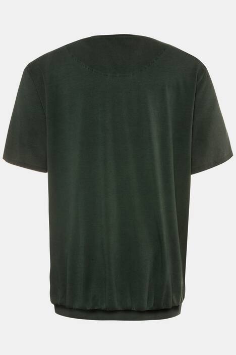 Bauchshirt, oil dyed, großer Druck, Halbarm