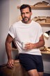 T-shirt ventre confort à manches courtes, collection Basic - du XXL au 10 XL