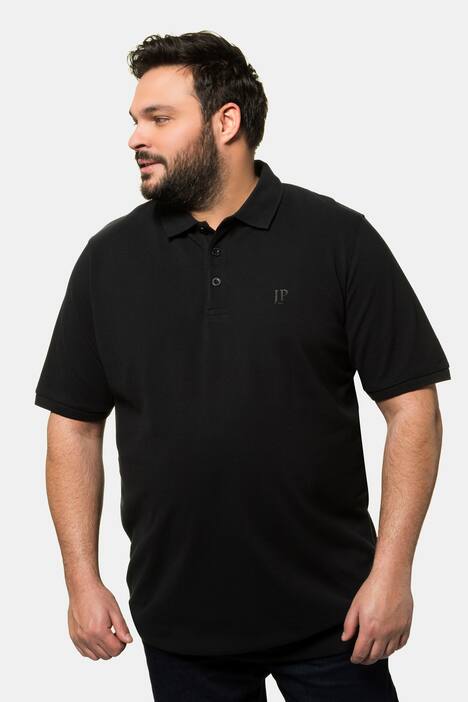 Elastic Hem Cotton Polo Shirt