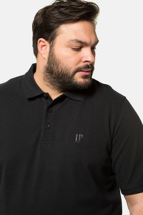 Elastic Hem Cotton Polo Shirt