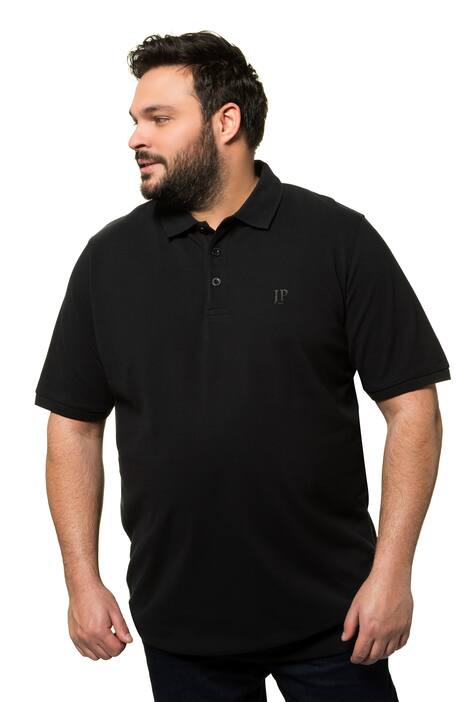 Elastic Hem Cotton Polo Shirt