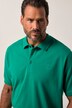 Maglia polo basic in piqué con taglio speciale per l'addome e mezze maniche, taglie disponibili dalla XXL alla 10XL