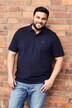 Poloshirt, basic, Buik-Fit, korte mouwen, piqué, XXL tot 10XL