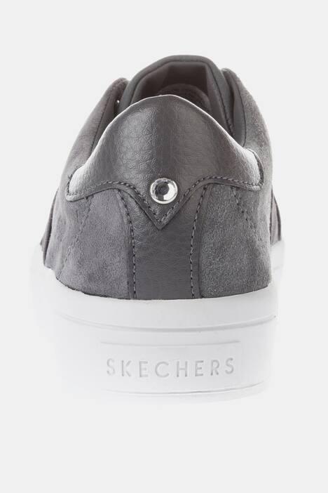 SKECHERS, Sneaker, SlipOns, Memory-Foam-Sohle, Veloursleder, Weite H