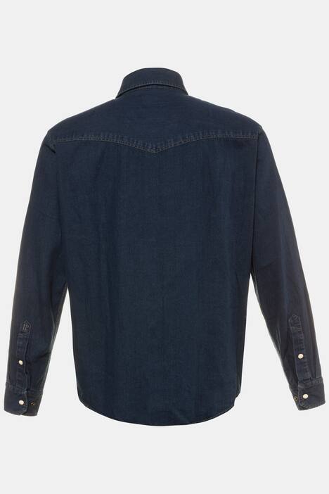 Jeanshemd, Kentkragen, Modern Fit