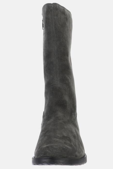 Stiefel, Elastikeinsätze, Veloursleder, Weite H