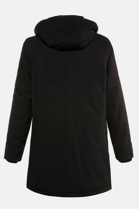 Softshell-Longjacke, wasserabweisend, Kapuze
