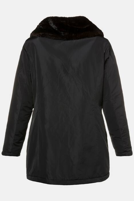 Jacke, Webpelzkragen, Druckknöpfe, selection