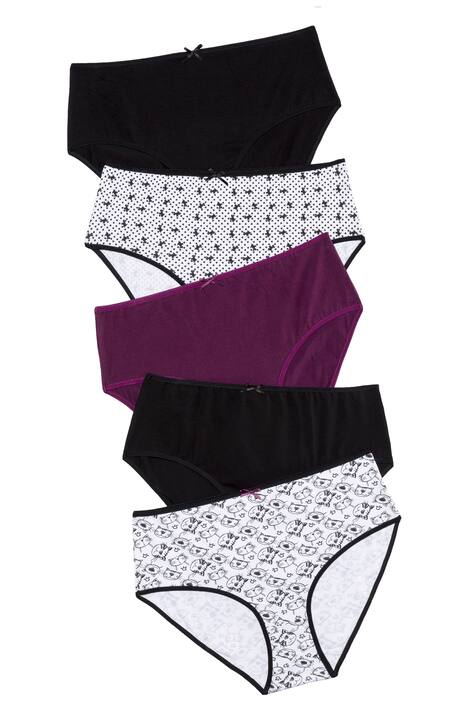 slips, set van 5