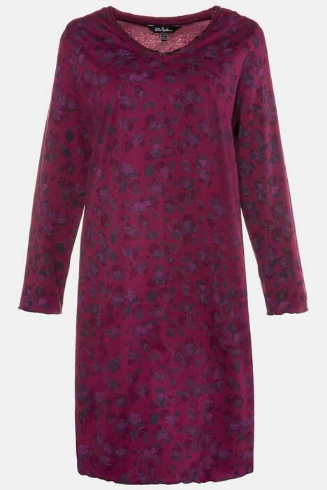 2 Pack Cotton Long Sleeve Sleep Tees - Berry Floral