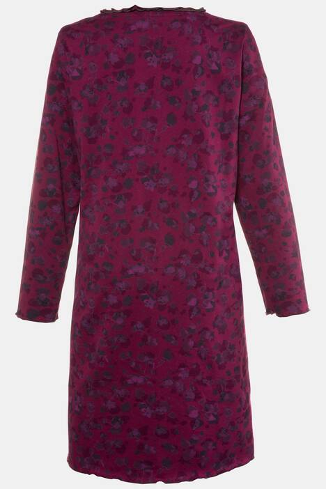 2 Pack Cotton Long Sleeve Sleep Tees - Berry Floral