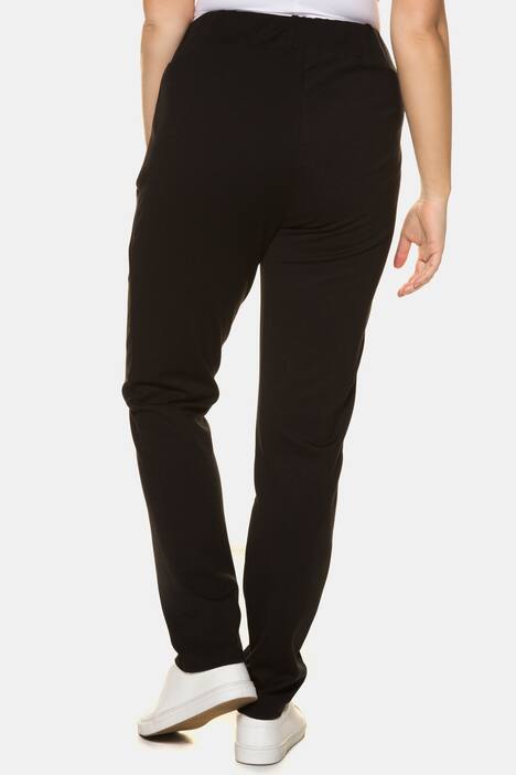 Zip Pocket Elastic Waist Stretch Knit Sienna Fit Pants