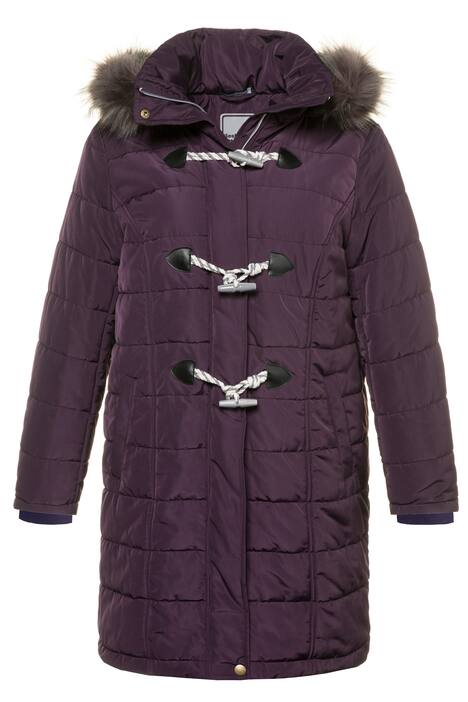gewatteerde dufflecoat