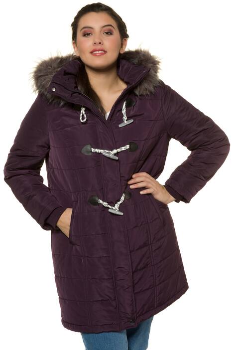 gewatteerde dufflecoat