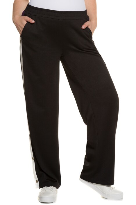 Stripe Snap Inset Rose Fit Pocket Knit Pants
