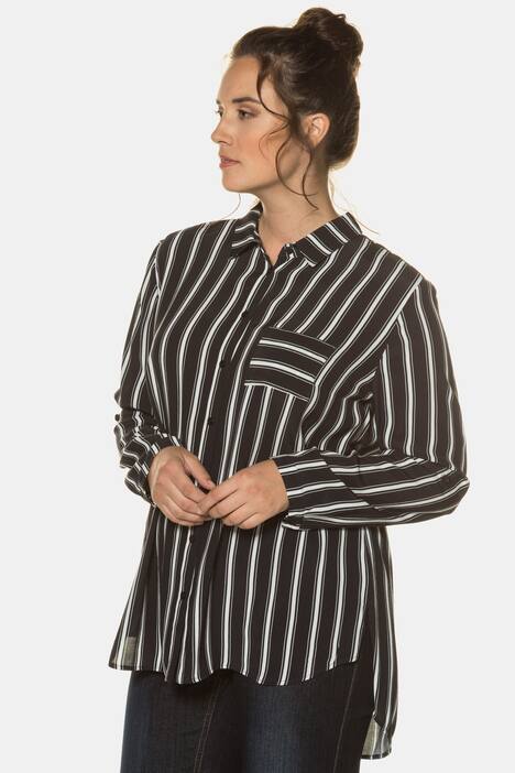 gestreepte blouse