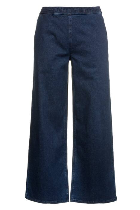 Stretch Comfort Marlene Wide Leg Denim Waist Jeans