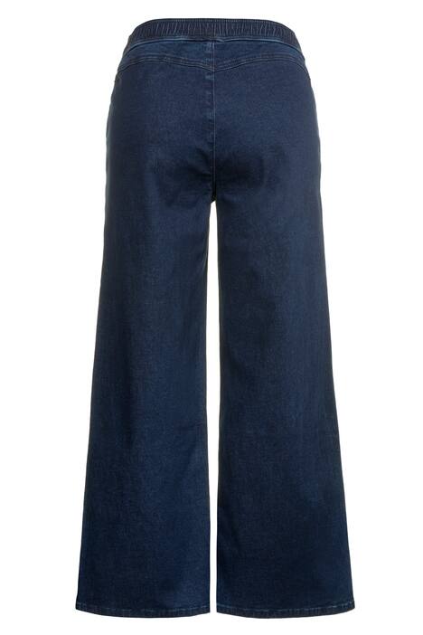 Stretch Comfort Marlene Wide Leg Denim Waist Jeans