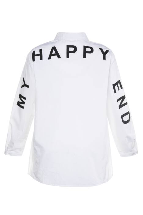 Happy End Relaxed Fit Cotton Shirt